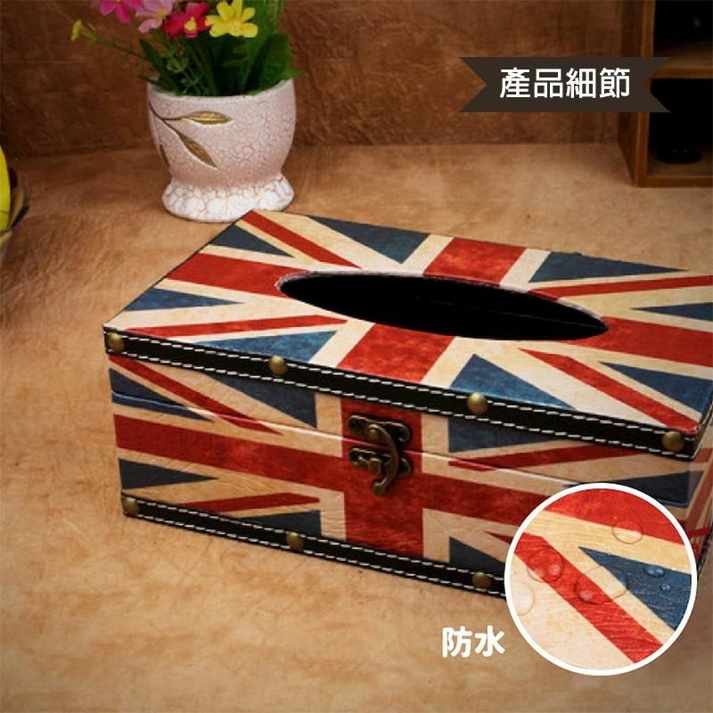 木質復古藝術版面紙盒 4款-細節圖8