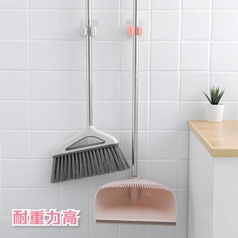 【搶到貨】多工能無痕壁貼拖把掃把夾1入 (隨機出貨)-細節圖6