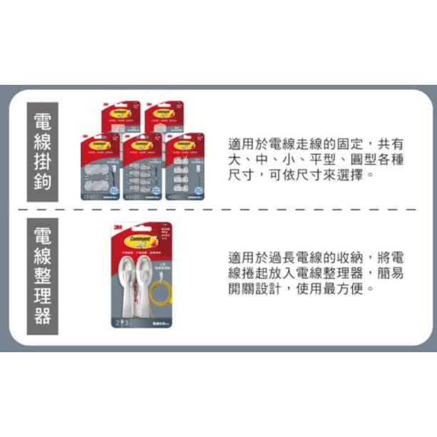 🔥搶3M🔥 無痕 M17304 大型電線整理器-免鑽掛勾 3M掛勾 3M雙面膠 3M系列 3M商品 大電整-細節圖5