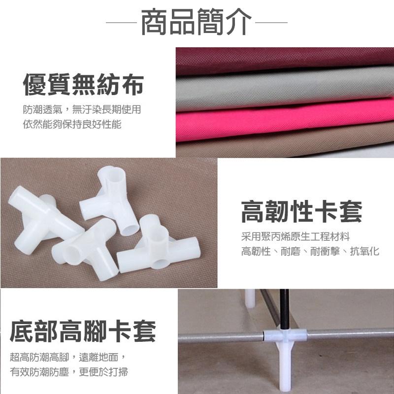 🔥搶收納🔥櫃族DIY大容量防塵衣櫃 台灣現貨 防塵衣櫃 學生衣櫥 收納櫃 衣櫃 學生 臨時 大空間 多功能 衣櫥 衣架-細節圖4