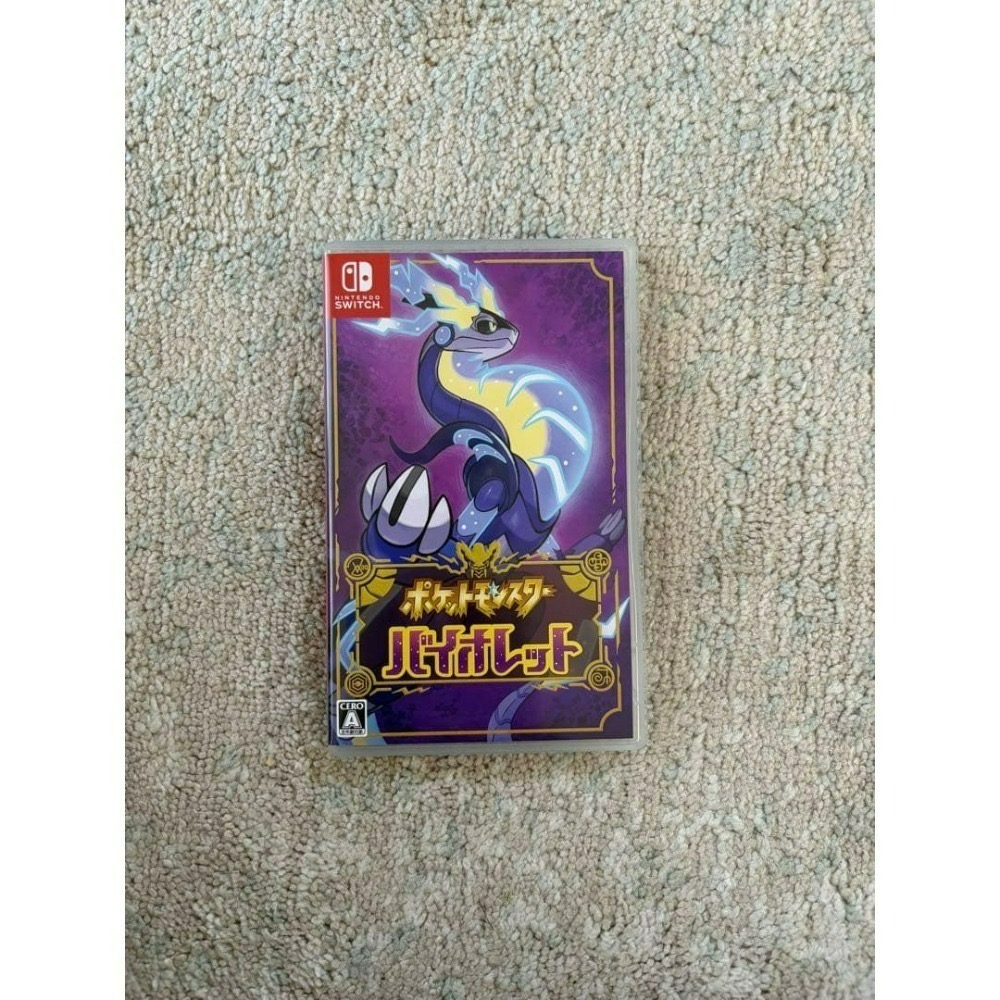 [二手美品] NS SWITCH 寶可夢系列遊戲片 寶可夢 朱／紫-規格圖1