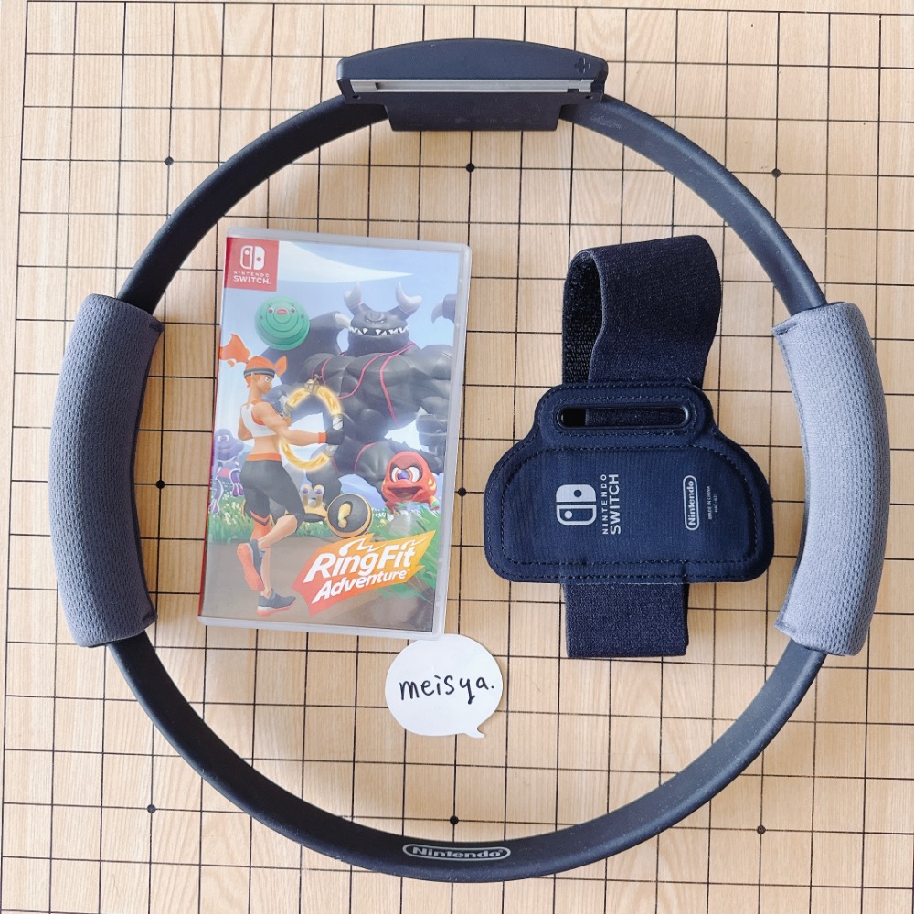 NS SWITCH 健身環+Ring-Con+腿部固定帶-規格圖1