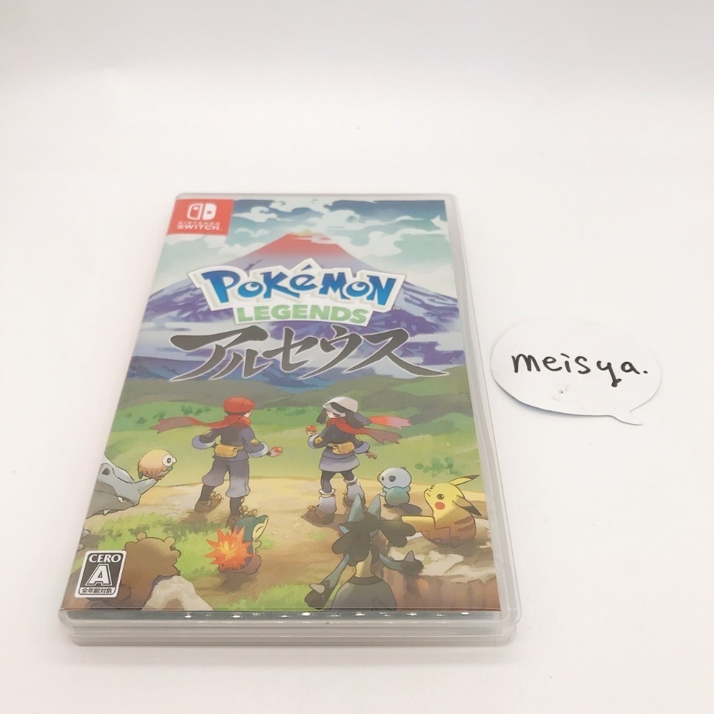 NS SWITCH 二手美品 寶可夢傳說 阿爾宙斯-規格圖1