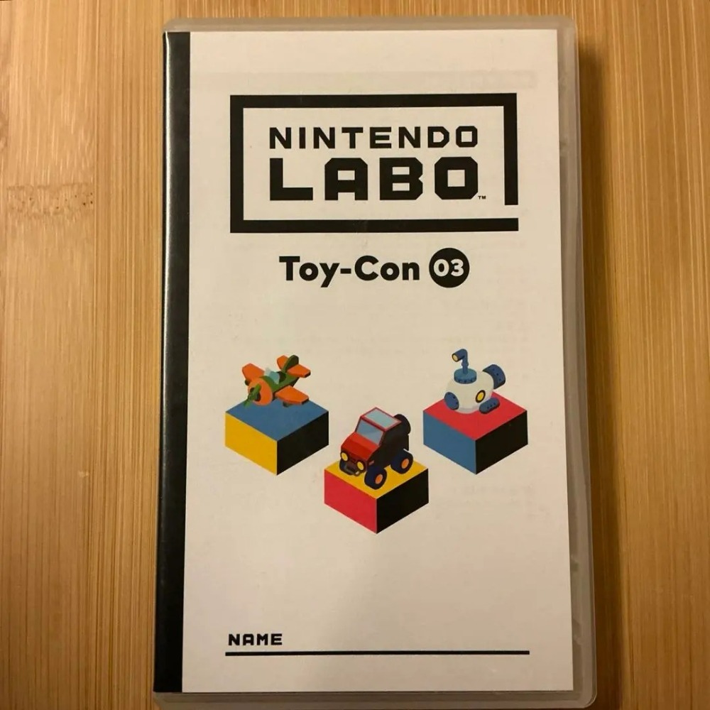 Switch遊戲片(支援中文)Nintendo LABO toy con 03(單獨遊戲片)-規格圖1