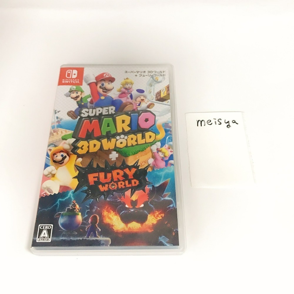 NS SWITCH 二手良品 超級瑪利歐 奧德賽 超級瑪利歐 3D 世界 + 狂怒世界 超級瑪利歐 3D 收藏輯-規格圖1