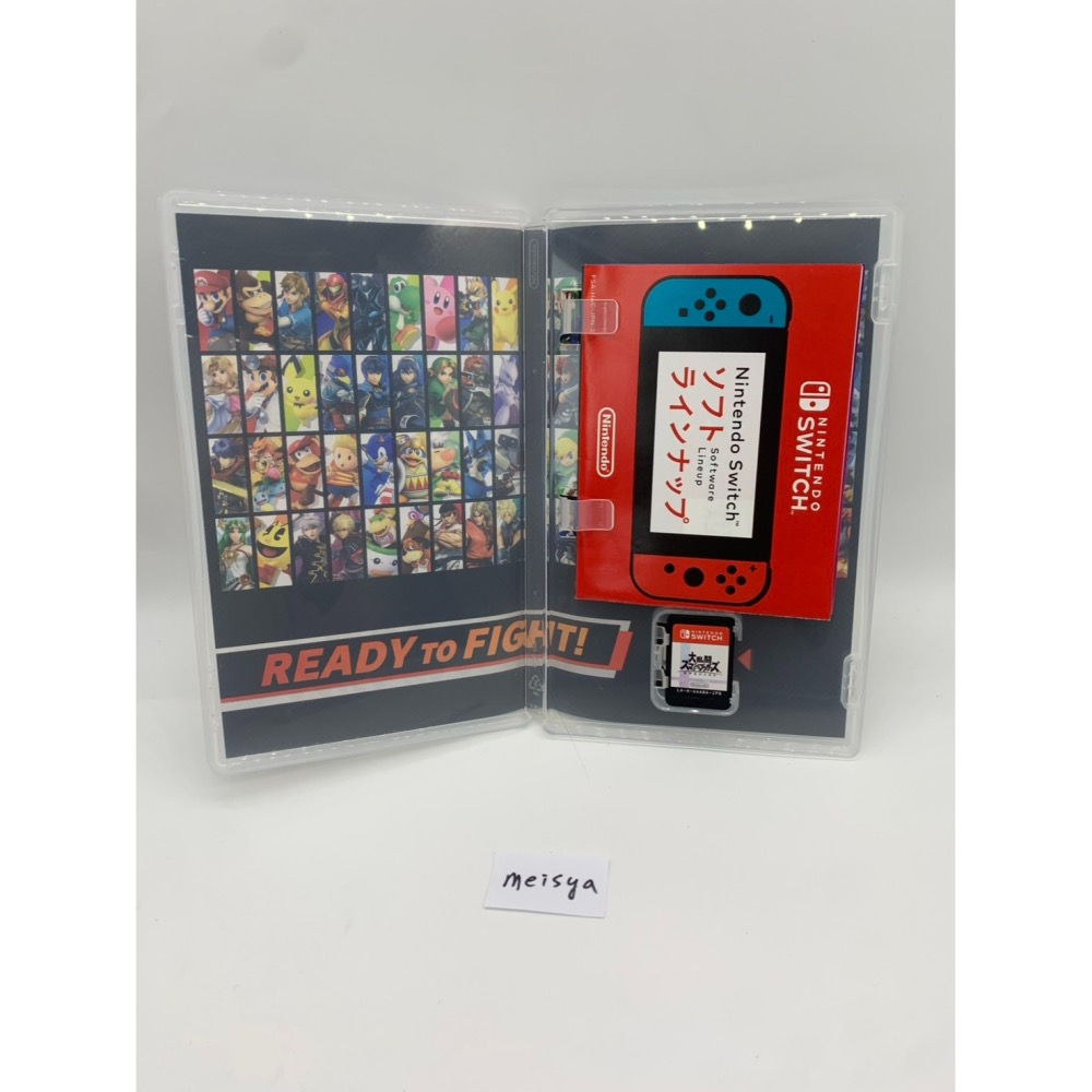 二手美片 NS SWITCH 任天堂明星大亂鬥特別版-細節圖2