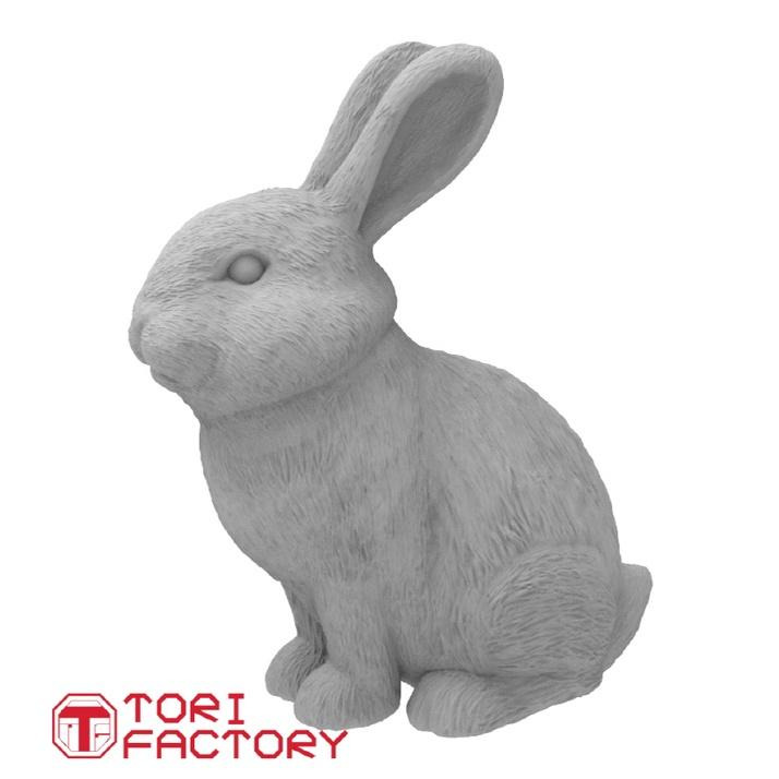 [小人物繪舘]*現貨*Tori ZA-16兔子組5隻1/35,1/24,1/12 3D列印模型情景人形搭配-細節圖7