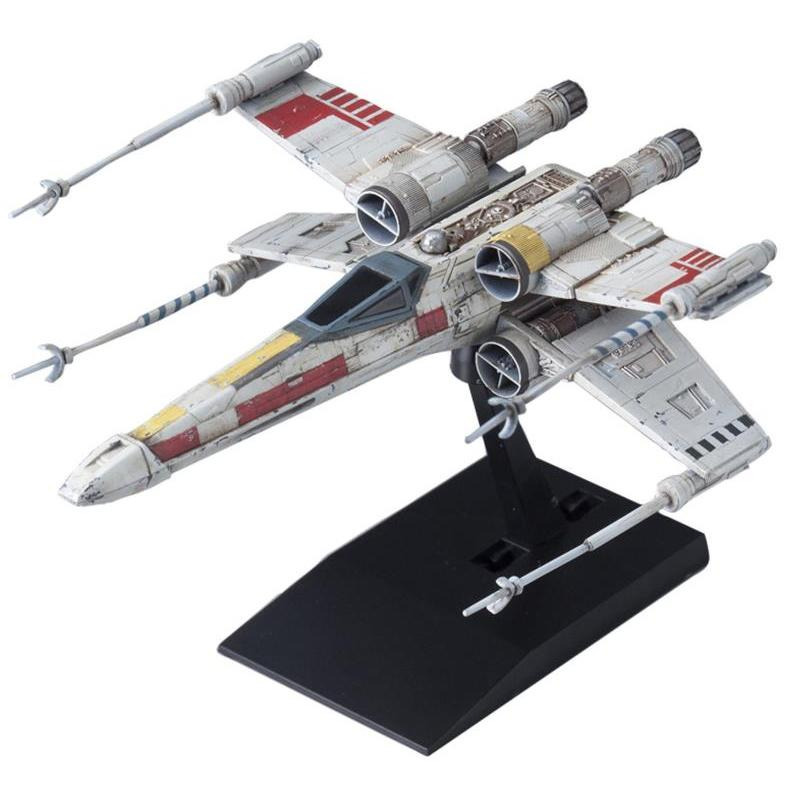 【小人物繪舘】*現貨*代理版 BANDAI萬代 VEHICLE MODEL 002 星際大戰X-WING 組裝模型-細節圖5