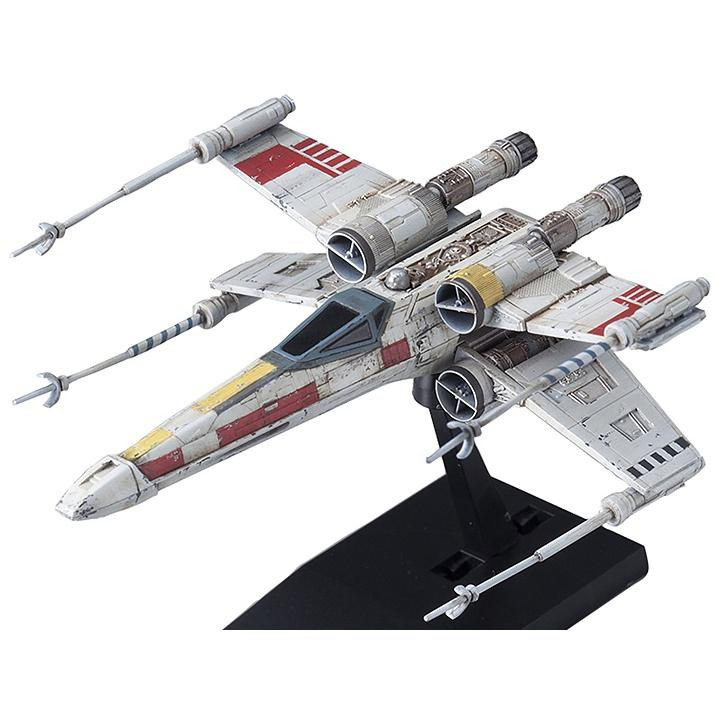 【小人物繪舘】*現貨*代理版 BANDAI萬代 VEHICLE MODEL 002 星際大戰X-WING 組裝模型-細節圖6