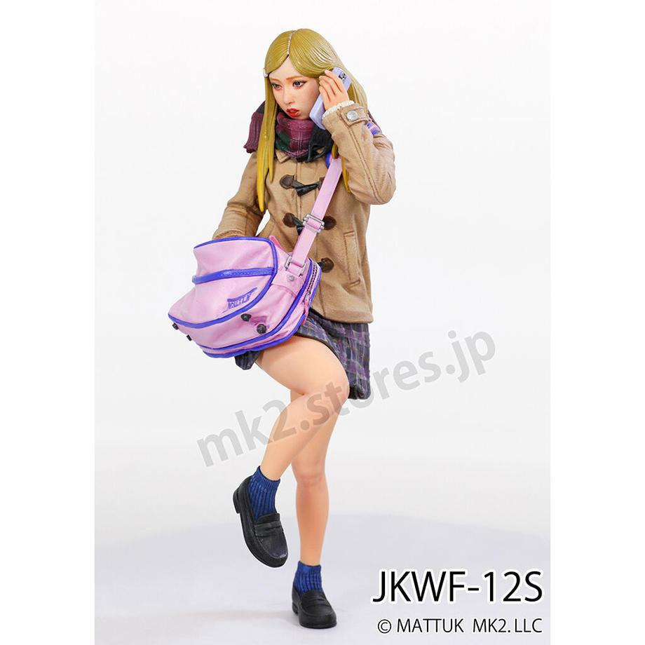 【小人物繪館】*現貨*正日版JKWF-12S MK2 JK FIGURE 1/12 日本女高中生樹脂人形模型-細節圖5
