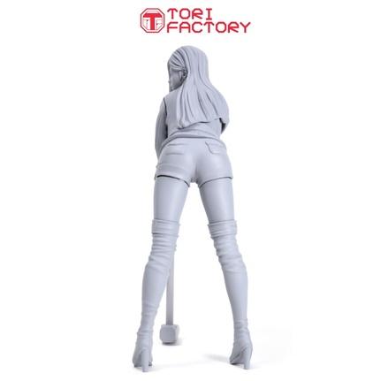 [小人物繪舘]*現貨*Tori BS-12 坦克女郎JOHANNA KRUGER 1/12 3D列印樹脂人形模型-細節圖6