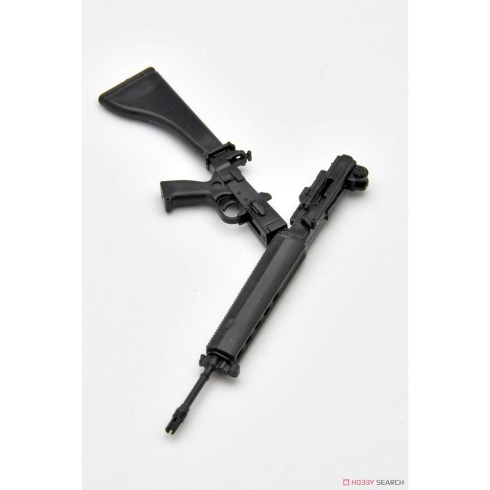 [小人物繪舘]2月預購日版Tomytec迷你武裝LA087 AR18步槍1/12組裝模型-細節圖4