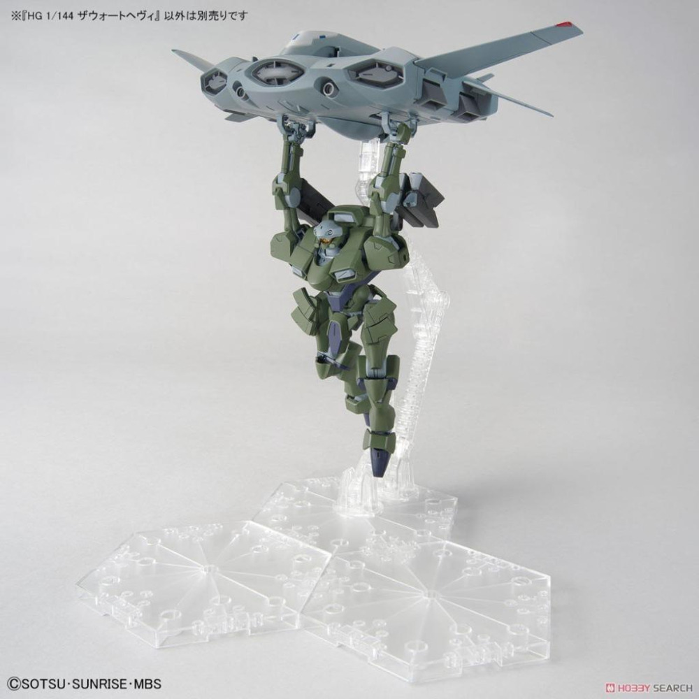 【小人物繪舘】*現貨*BANDAI萬代HG 1/144機動戰士鋼彈 水星的魔女 重裝型佐渥特-細節圖8