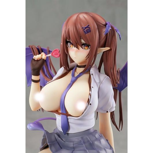 【小人物繪舘】*現貨*代理版Native-PINK CAT 惡魔的少女ルミルRumiru 1/6 PVC18禁完成品-細節圖7