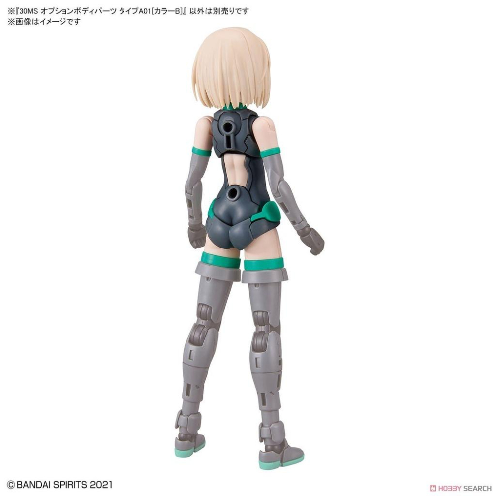 【小人物繪舘】*現貨* BANDAI萬代30MS 身體配件套組 TYPE.A01 [顏色B]組裝模型-細節圖4