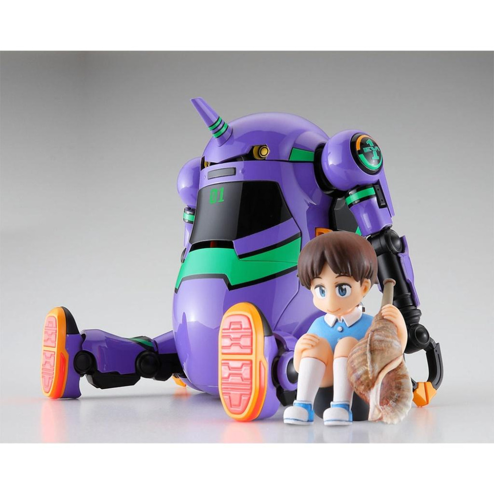 【小人物繪舘】*現貨*Hasegawa長谷川SP518 Wego EVA福音戰士聯名5 碇真嗣 1/20組裝模型-細節圖3