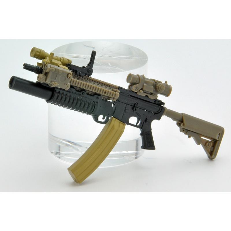 [小人物繪舘]*現貨*日版Tomytec迷你武裝LS05 M4A1朝戸未世 任務包 1/12搭配figma可動人偶-細節圖7