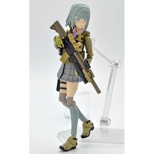 [小人物繪舘]*現貨*日版Tomytec迷你武裝LS05 M4A1朝戸未世 任務包 1/12搭配figma可動人偶-細節圖8