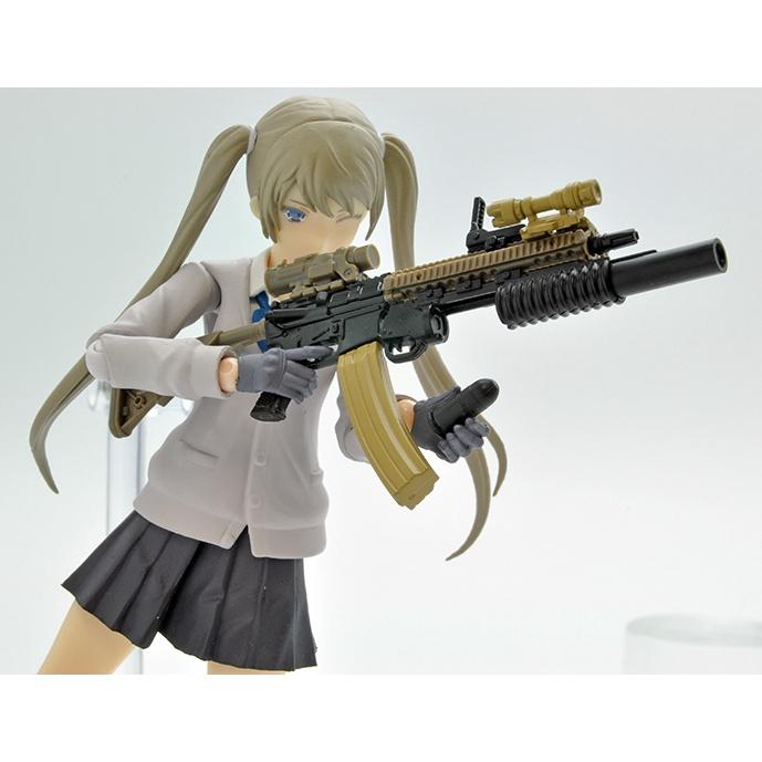 [小人物繪舘]*現貨*日版Tomytec迷你武裝LS05 M4A1朝戸未世 任務包 1/12搭配figma可動人偶-細節圖9