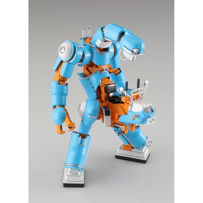 【小人物繪舘】現貨Hasegawa長谷川64791 1/35 Wego CHUBU01輕機器人 橘藍2入 組裝模型-細節圖3
