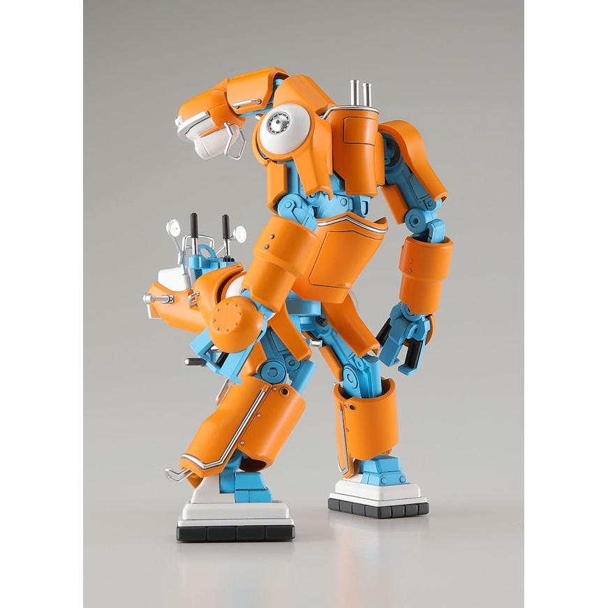 【小人物繪舘】現貨Hasegawa長谷川64791 1/35 Wego CHUBU01輕機器人 橘藍2入 組裝模型-細節圖4