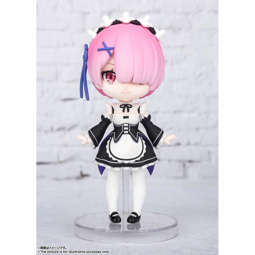 【小人物繪舘】*現貨*代理版BANDAI Figuarts miniRe:從零開始的異世界生活 拉姆 可動人偶 非黏土人-細節圖2