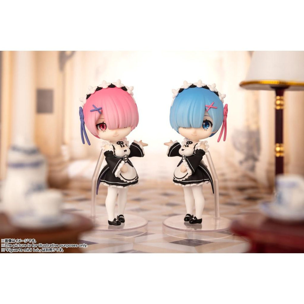 【小人物繪舘】*現貨*代理版BANDAI Figuarts miniRe:從零開始的異世界生活 拉姆 可動人偶 非黏土人-細節圖4