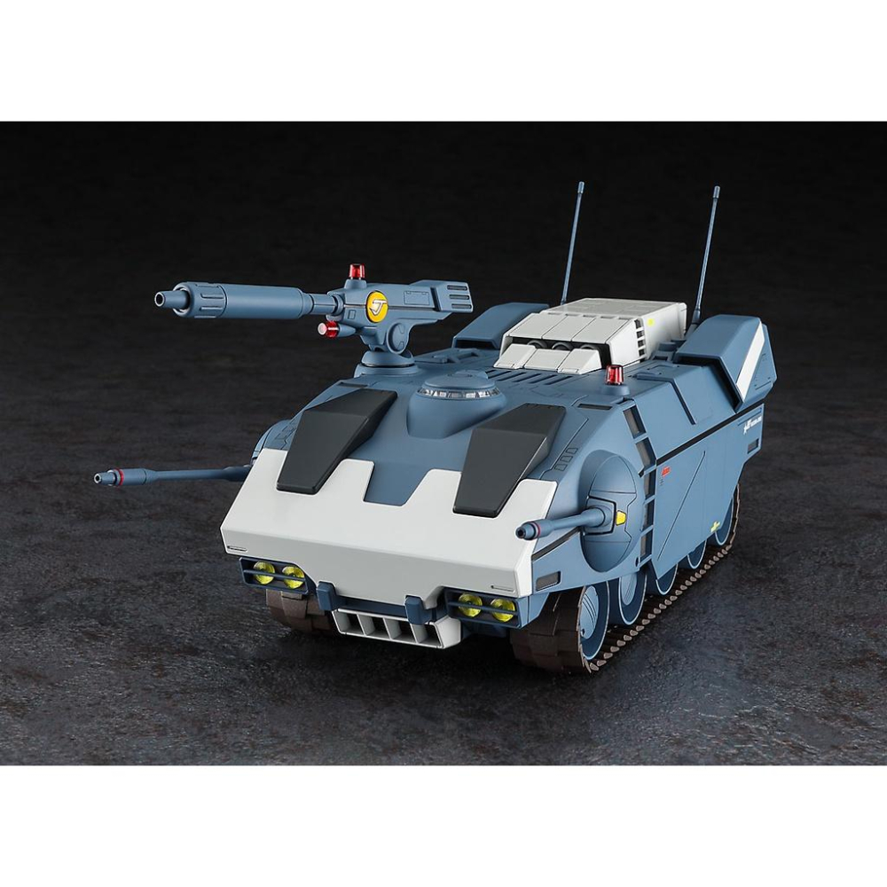 【小人物繪舘】*現貨*Hasegawa長谷川CW23 1/35懷舊科幻 宇宙先鋒Crusher Joe 裝甲車 組裝模型-細節圖4