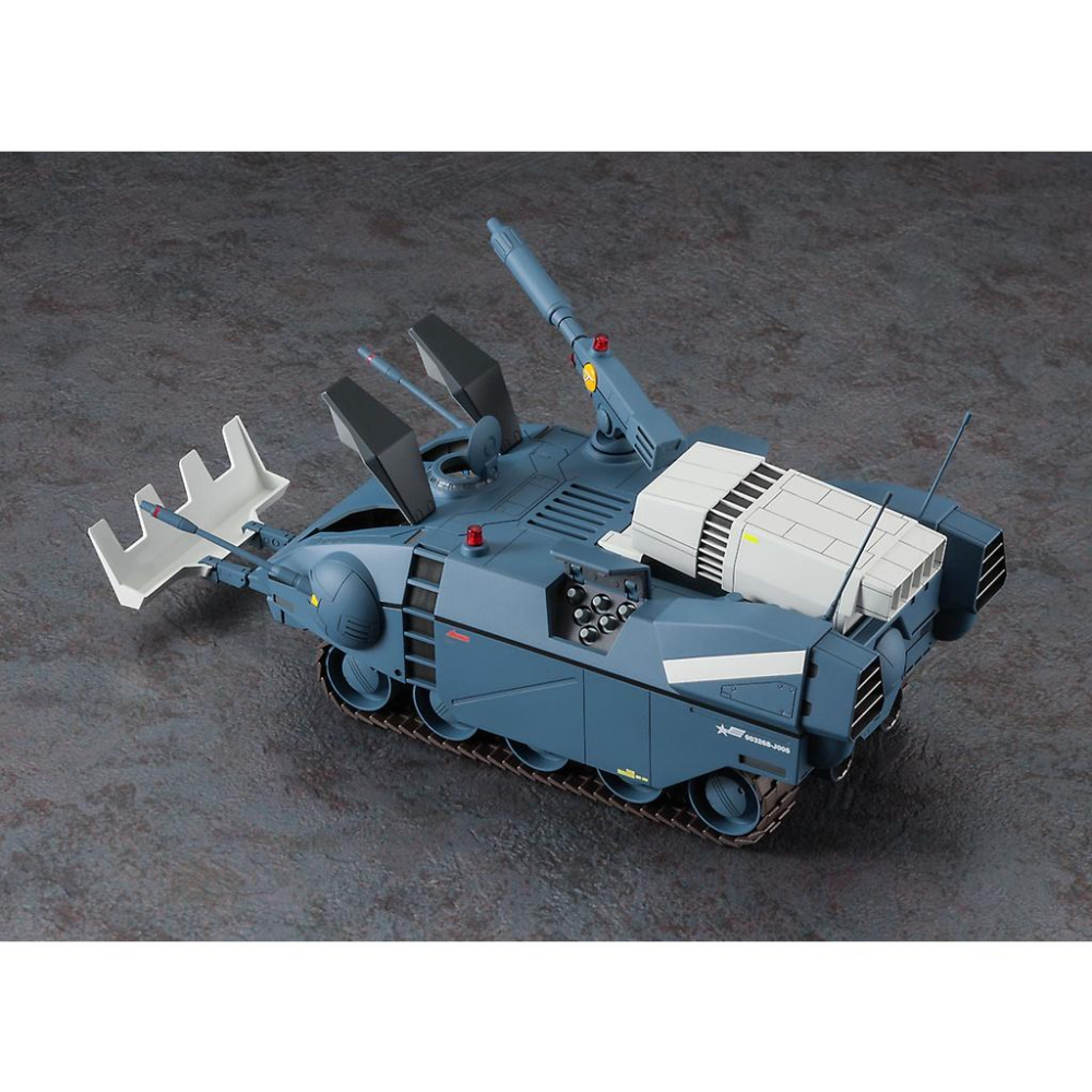 【小人物繪舘】*現貨*Hasegawa長谷川CW23 1/35懷舊科幻 宇宙先鋒Crusher Joe 裝甲車 組裝模型-細節圖6