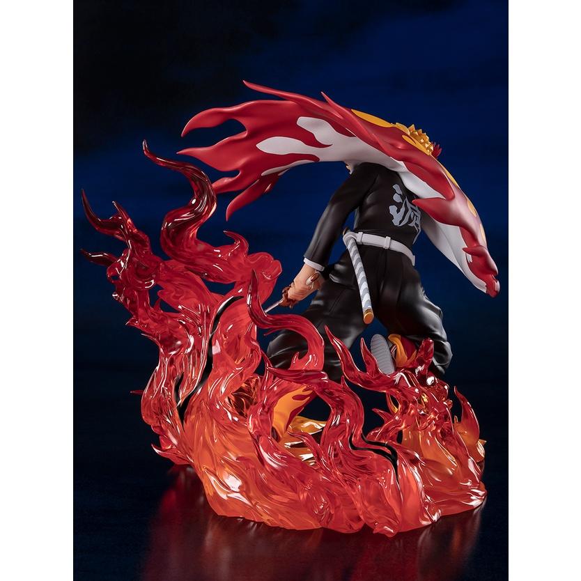 【小人物繪舘】*現貨* 代理版 BANDAI Figuarts ZERO 鬼滅之刃 煉獄杏壽郎 炎柱 PVC成品含運輸盒-細節圖6
