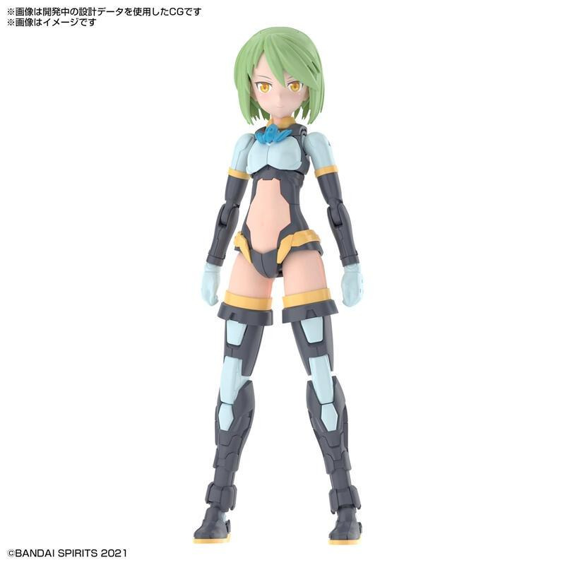 【小人物繪舘】*現貨* BANDAI萬代30MS SIS-Ac25g 法˙法莉娜 (領隊形態)組裝模型-細節圖7