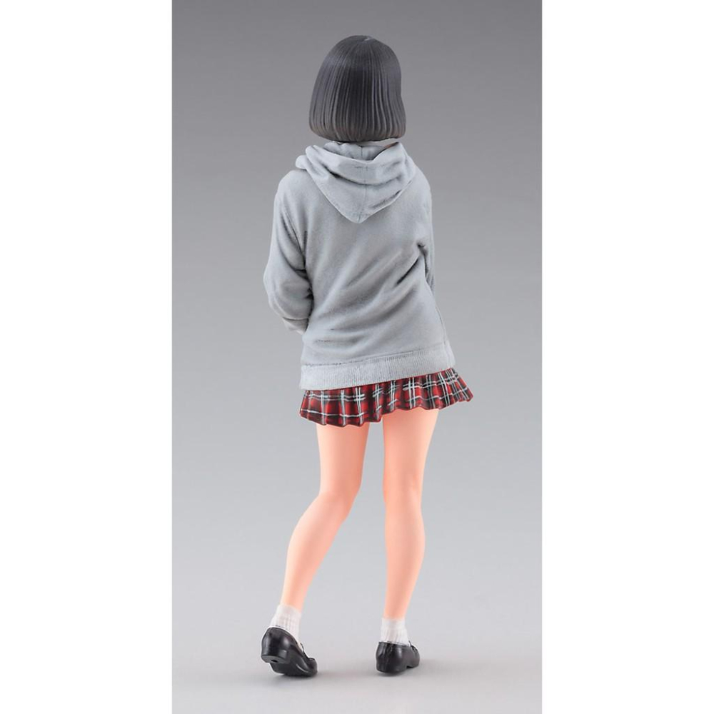 【小人物繪舘】*現貨*Hasegawa長谷川SP438 1/12JK Mate 4女高生系列4 連帽衫 樹脂人形套件-細節圖4