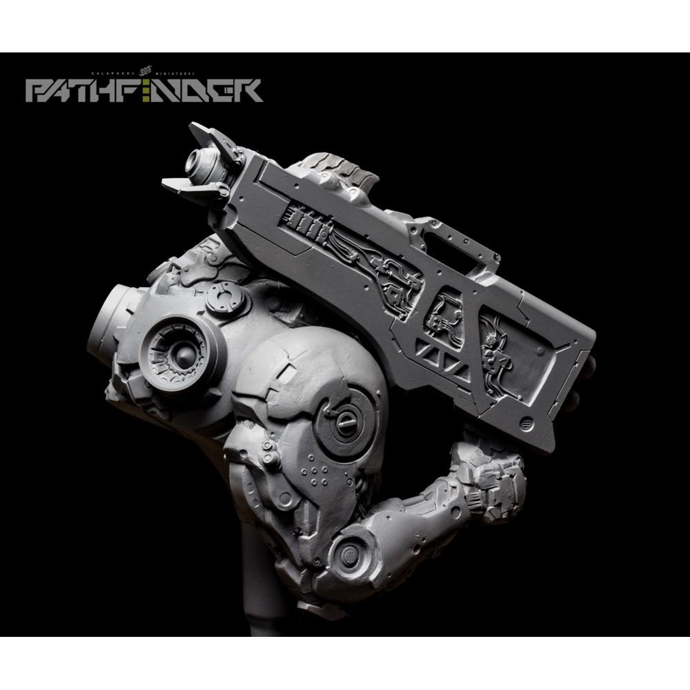 [小人物繪舘]現貨稀有正版 SILVERBACK ENZO 1/10 微縮藝術胸像 樹脂GK人形-細節圖3