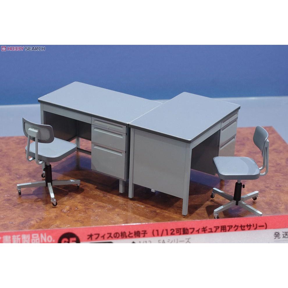【小人物繪舘】*現貨*Hasegawa長谷川FA03辦公桌椅1/12組裝模型-細節圖7
