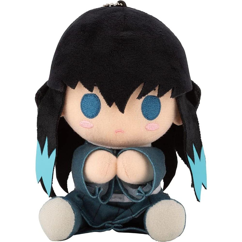 【小人物繪舘】現貨日版 壽屋 正版 鬼滅之刃-時透無一郎 霞柱-夾手娃娃布偶吊飾 貼手娃娃 抱娃-細節圖2