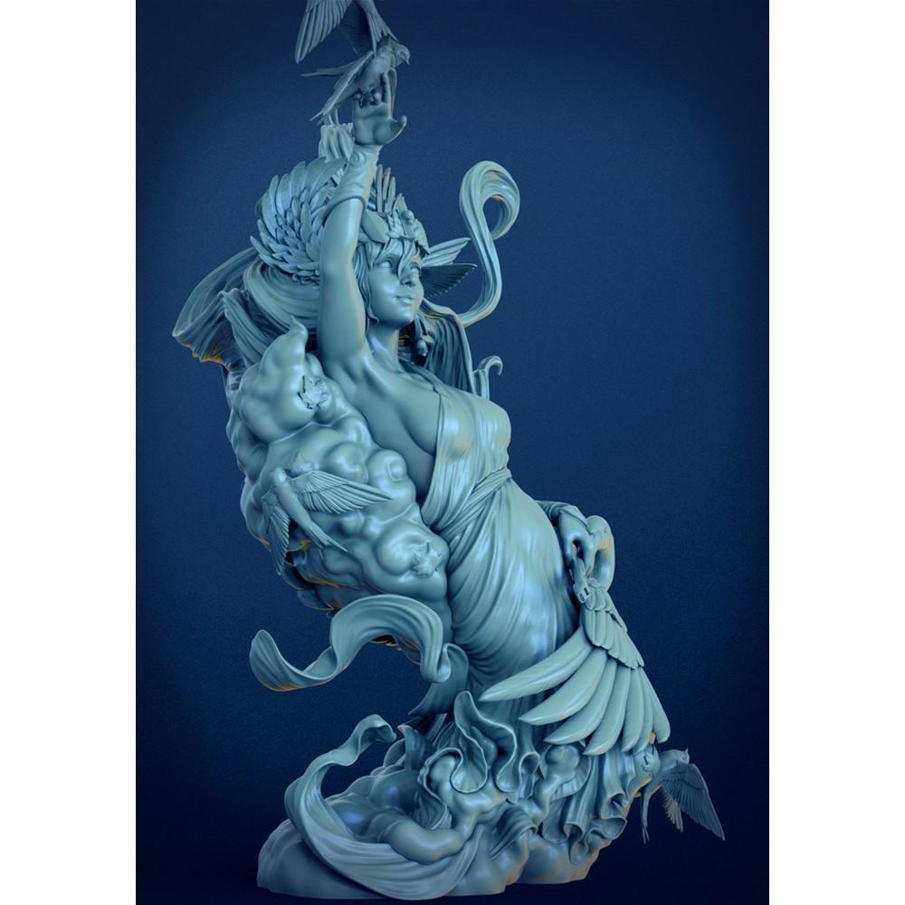 【現貨】[小人物繪舘]The Air bust 1/12胸像 樹脂GK人形 微縮模型-細節圖4