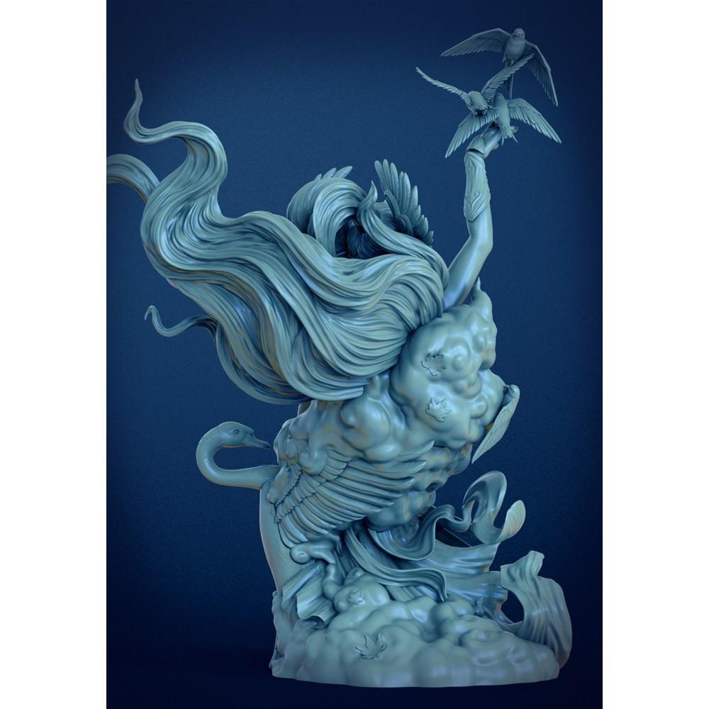 【現貨】[小人物繪舘]The Air bust 1/12胸像 樹脂GK人形 微縮模型-細節圖5