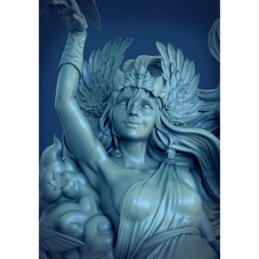 【現貨】[小人物繪舘]The Air bust 1/12胸像 樹脂GK人形 微縮模型-細節圖6