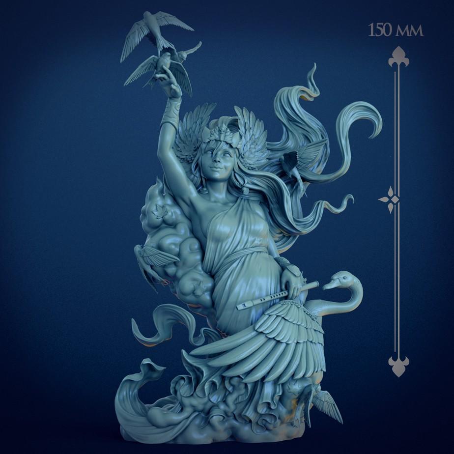 【現貨】[小人物繪舘]The Air bust 1/12胸像 樹脂GK人形 微縮模型-細節圖7