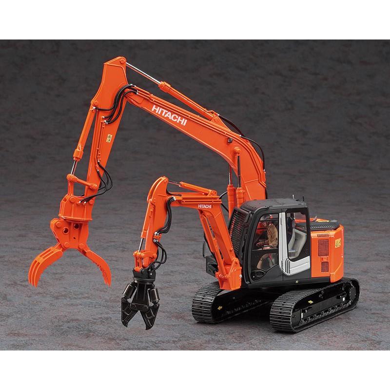 【小人物繪舘】*現貨*Hasegawa長谷川SW04 1/35 日立建機 双腕仕様機 怪手挖土機 含人形 組裝模型-細節圖7