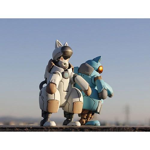 【現貨】日本Rapture GAS原型 約1/35 貓咪人喵星人機器裝甲樹脂GK套件-細節圖3