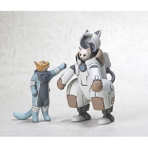 【現貨】日本Rapture GAS原型 約1/35 貓咪人喵星人機器裝甲樹脂GK套件-細節圖5