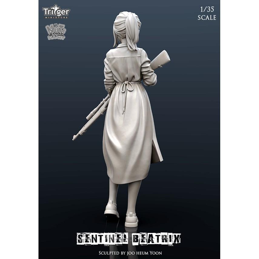 【小人物繪舘】*現貨*[T35026] Sentinel Beatrix 1/35 科幻軍事人形 原版GK人形模型-細節圖2