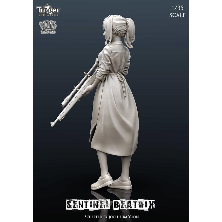 【小人物繪舘】*現貨*[T35026] Sentinel Beatrix 1/35 科幻軍事人形 原版GK人形模型-細節圖3