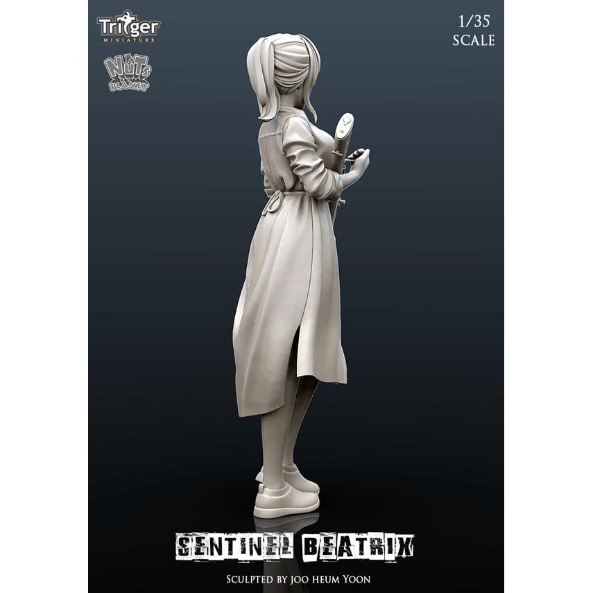 【小人物繪舘】*現貨*[T35026] Sentinel Beatrix 1/35 科幻軍事人形 原版GK人形模型-細節圖4