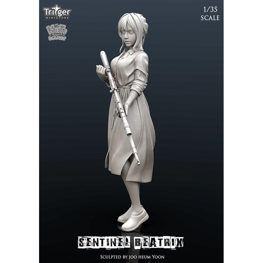 【小人物繪舘】*現貨*[T35026] Sentinel Beatrix 1/35 科幻軍事人形 原版GK人形模型-細節圖6