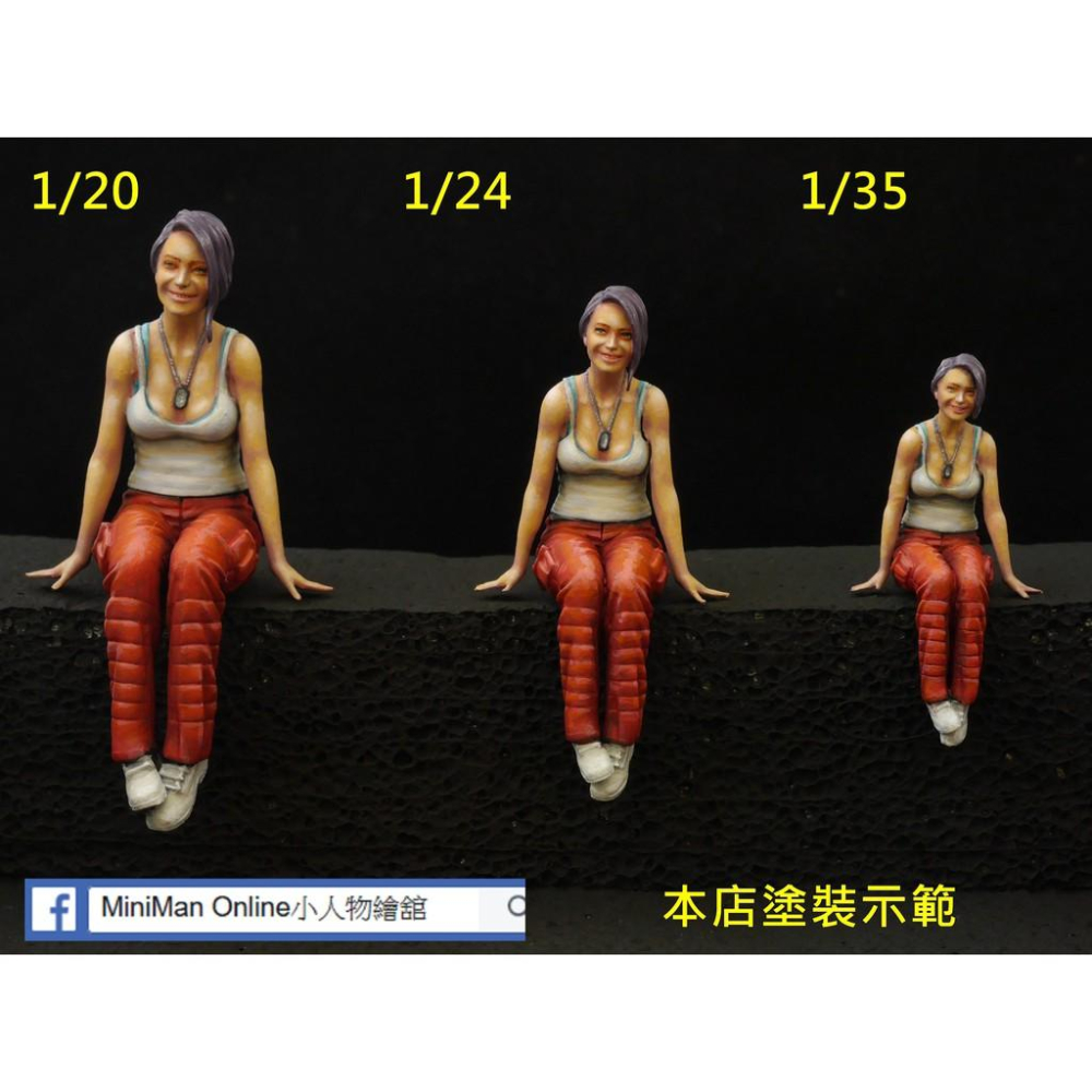 ZLPLA Girls in action系列時裝女兵本店塗裝樣品欣賞-細節圖2