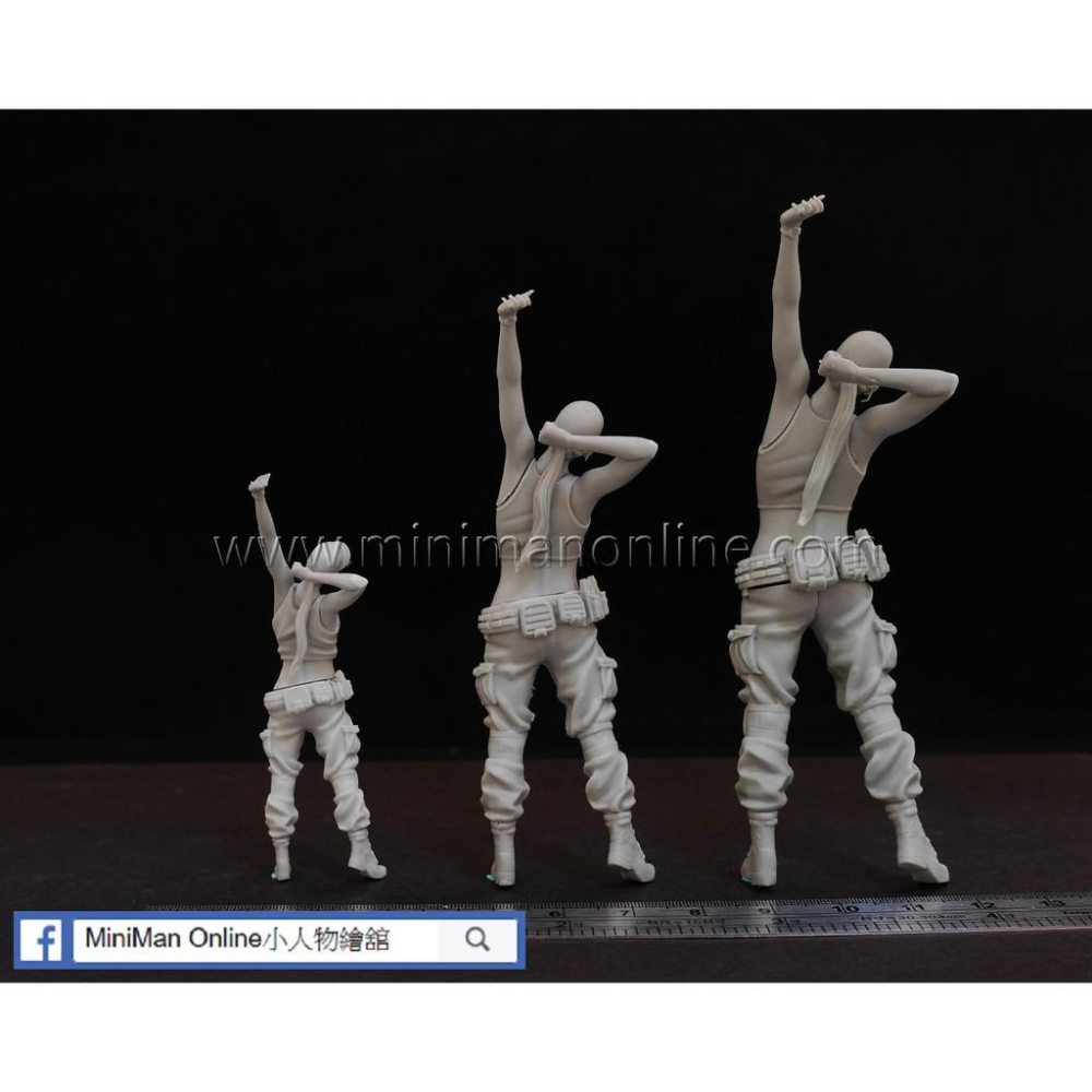 ZLPLA GA-022 Vesty美女 女兵系列1/20 樹脂GK人形,手辦模型非美少女公仔-細節圖3