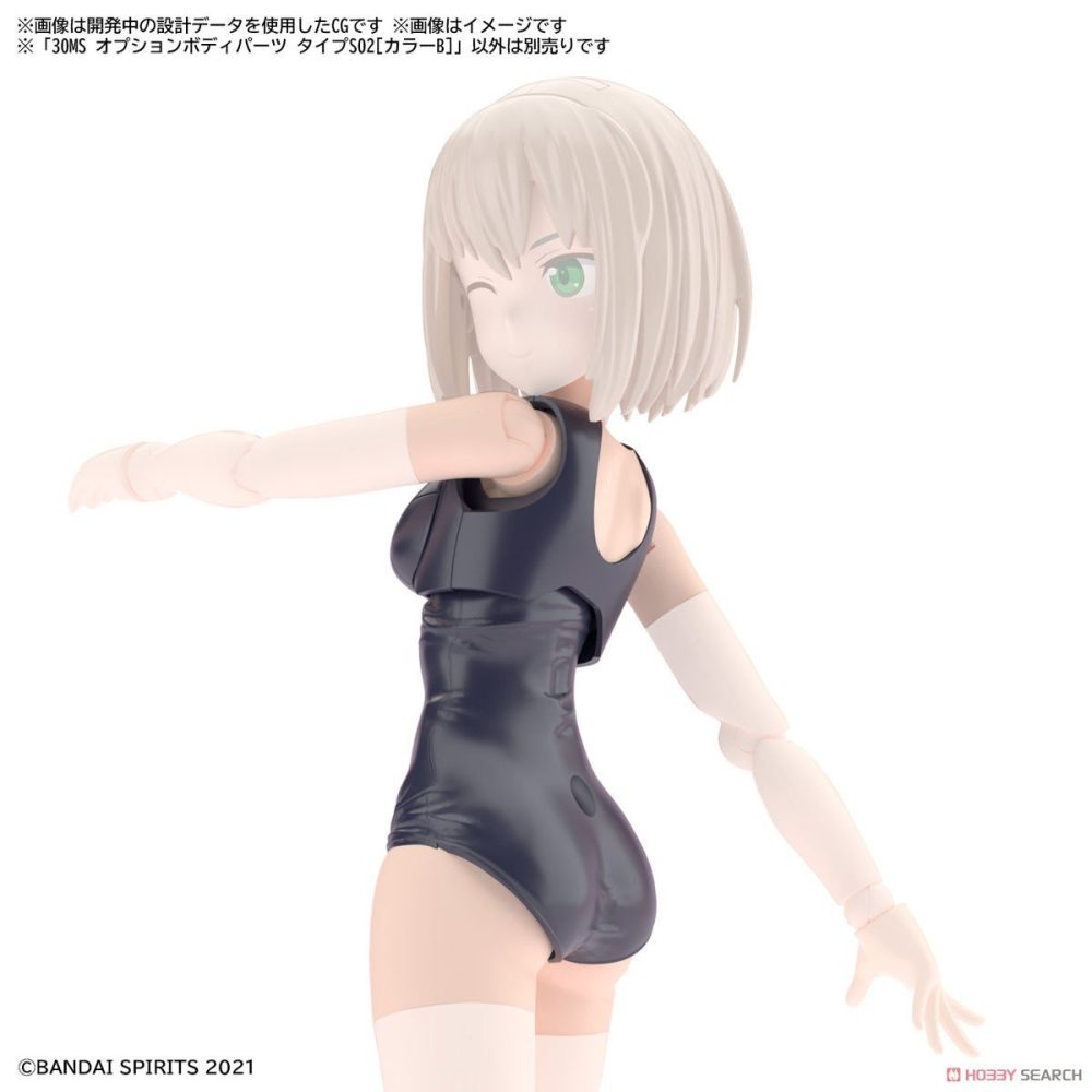 【小人物繪舘】*現貨* BANDAI萬代30MS 身體配件套組 TYPE S02 [顏色B]組裝模型-細節圖3
