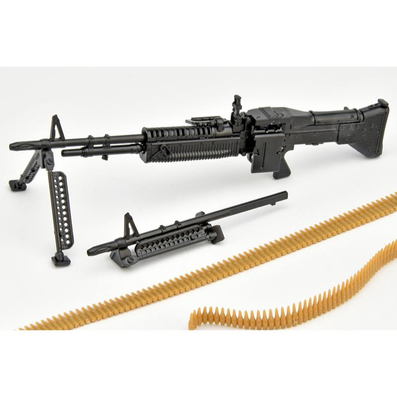 [小人物繪舘]*現貨*日版Tomytec 惡靈古堡:死亡島X迷你武裝LABH03 M60 1/12組裝模型-細節圖9